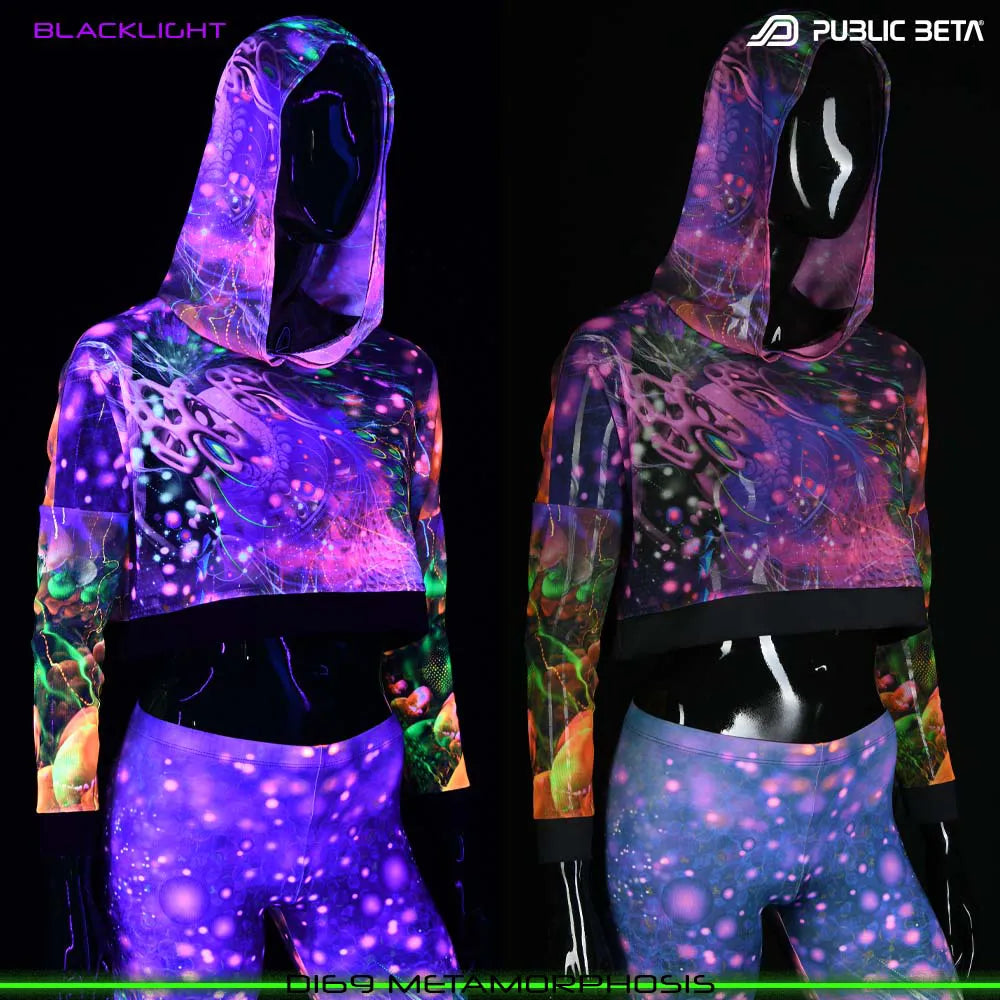 glow in blacklight art clothing
